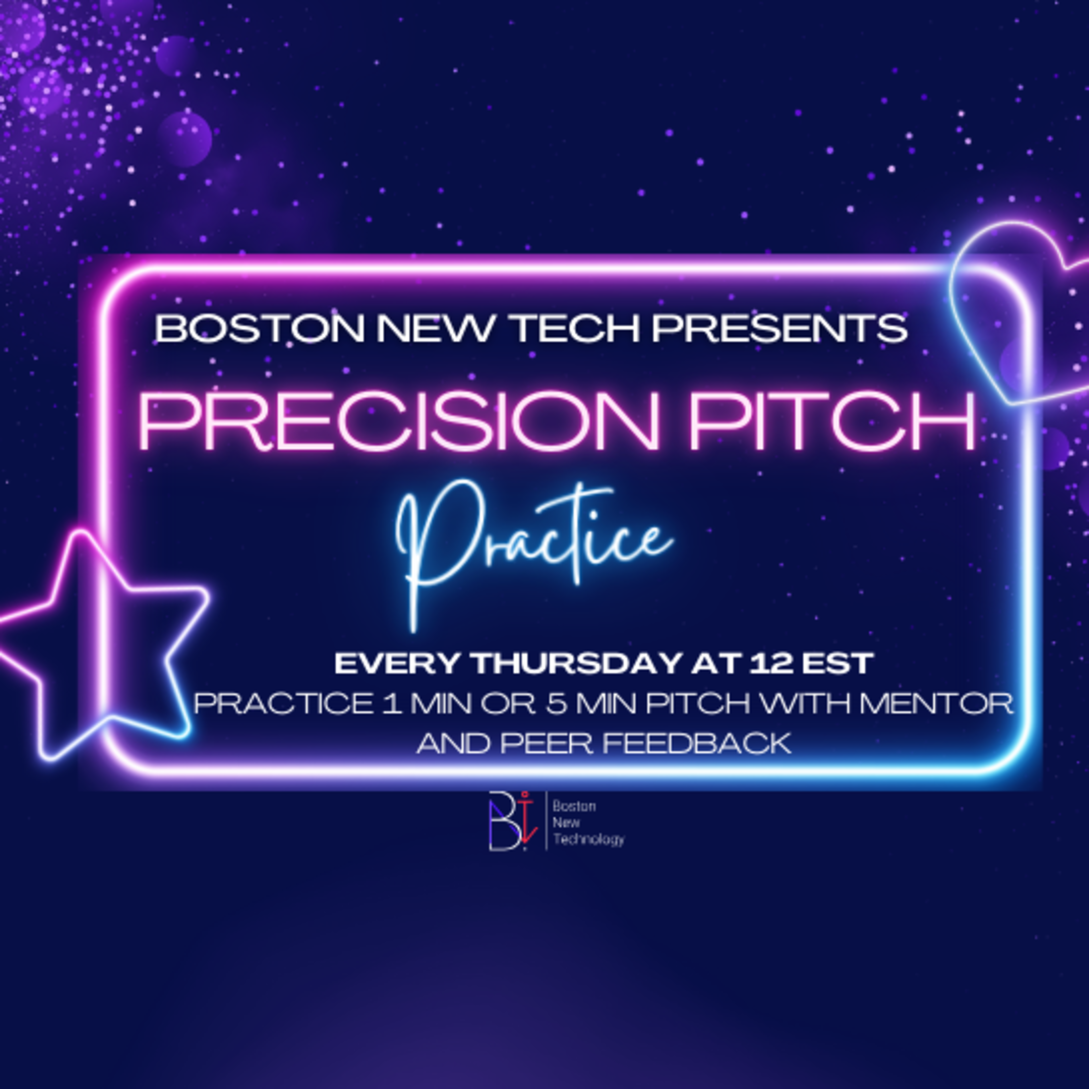 See Boston New Technology Precision Pitch Practice at Startup Grind Boston