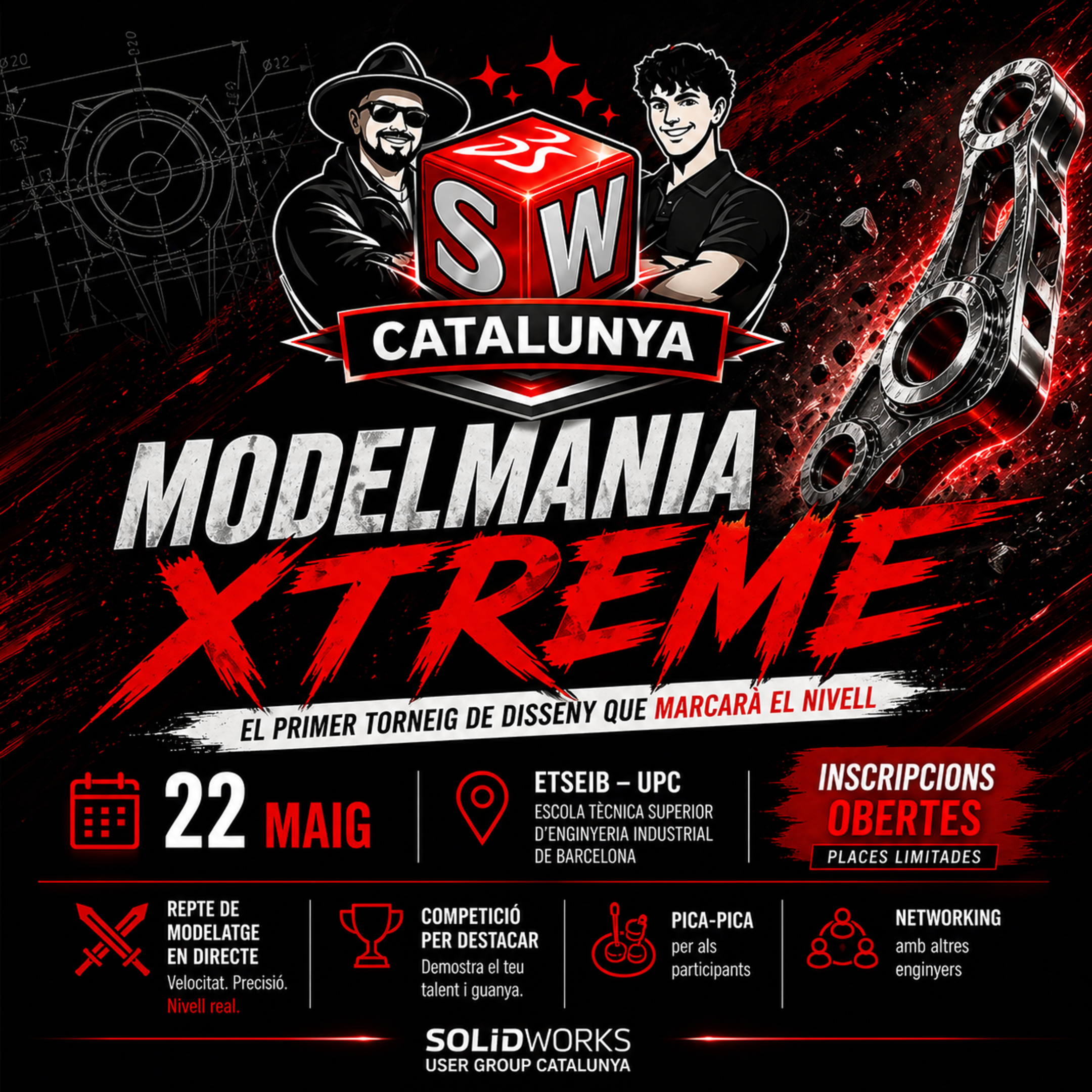 See 🔥 MODELMANIA XTREME – 22 DE MAIG at SOLIDWORKS Catalunya SOLIDWORKS ...