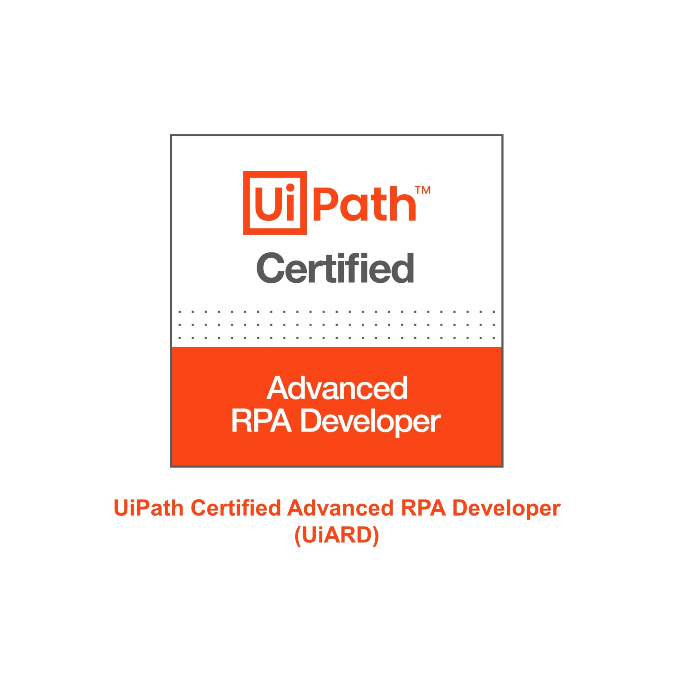 See Preparation for your UiPath Certified Advanced RPA Developer (UiARD