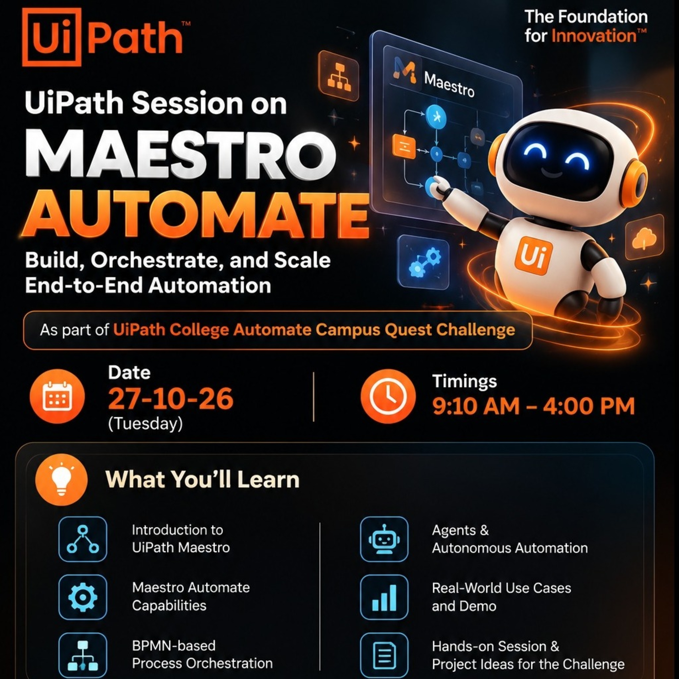Maestro Automate with UiPath