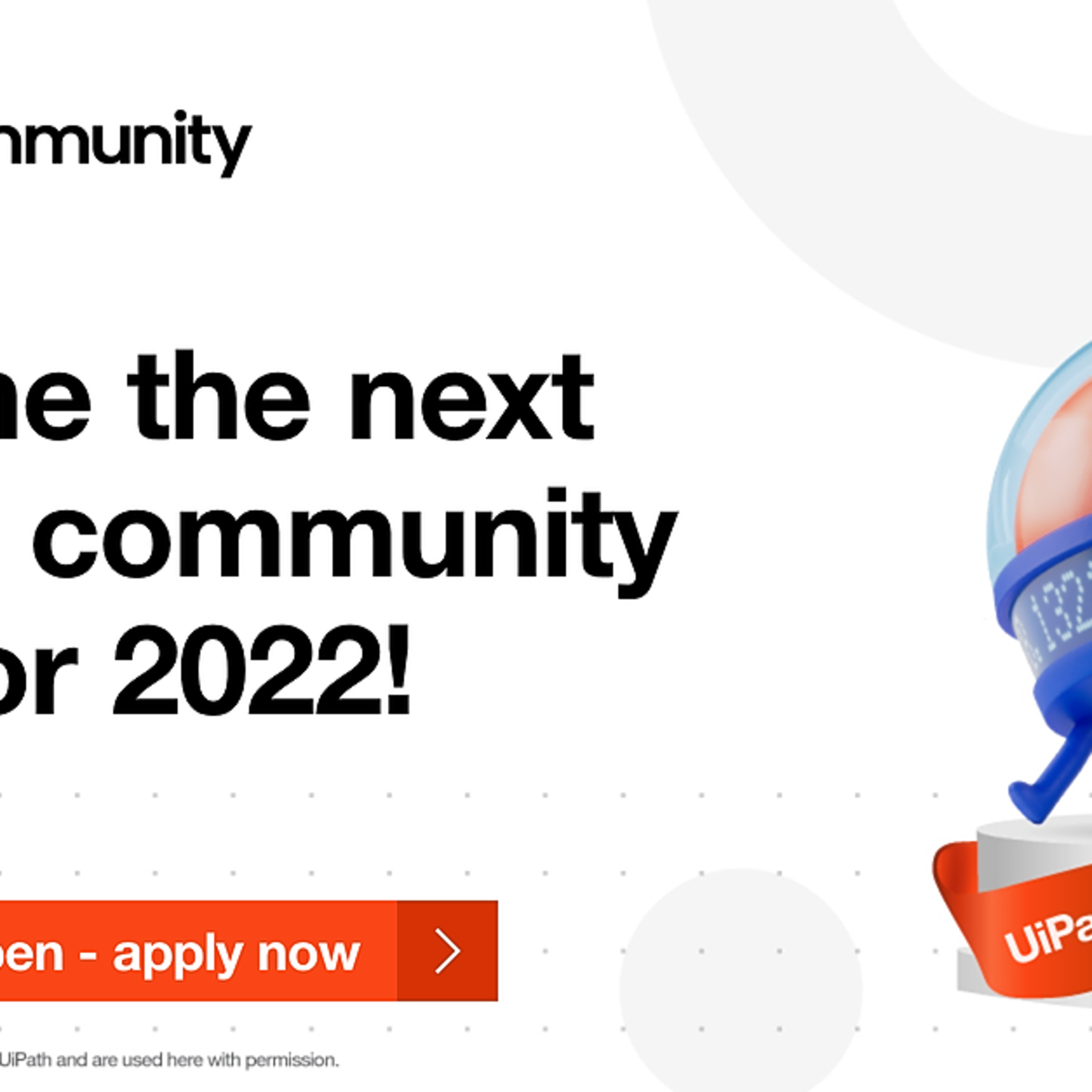 See Discussion UiPath MVP 2022 Application at UiPath Lagos