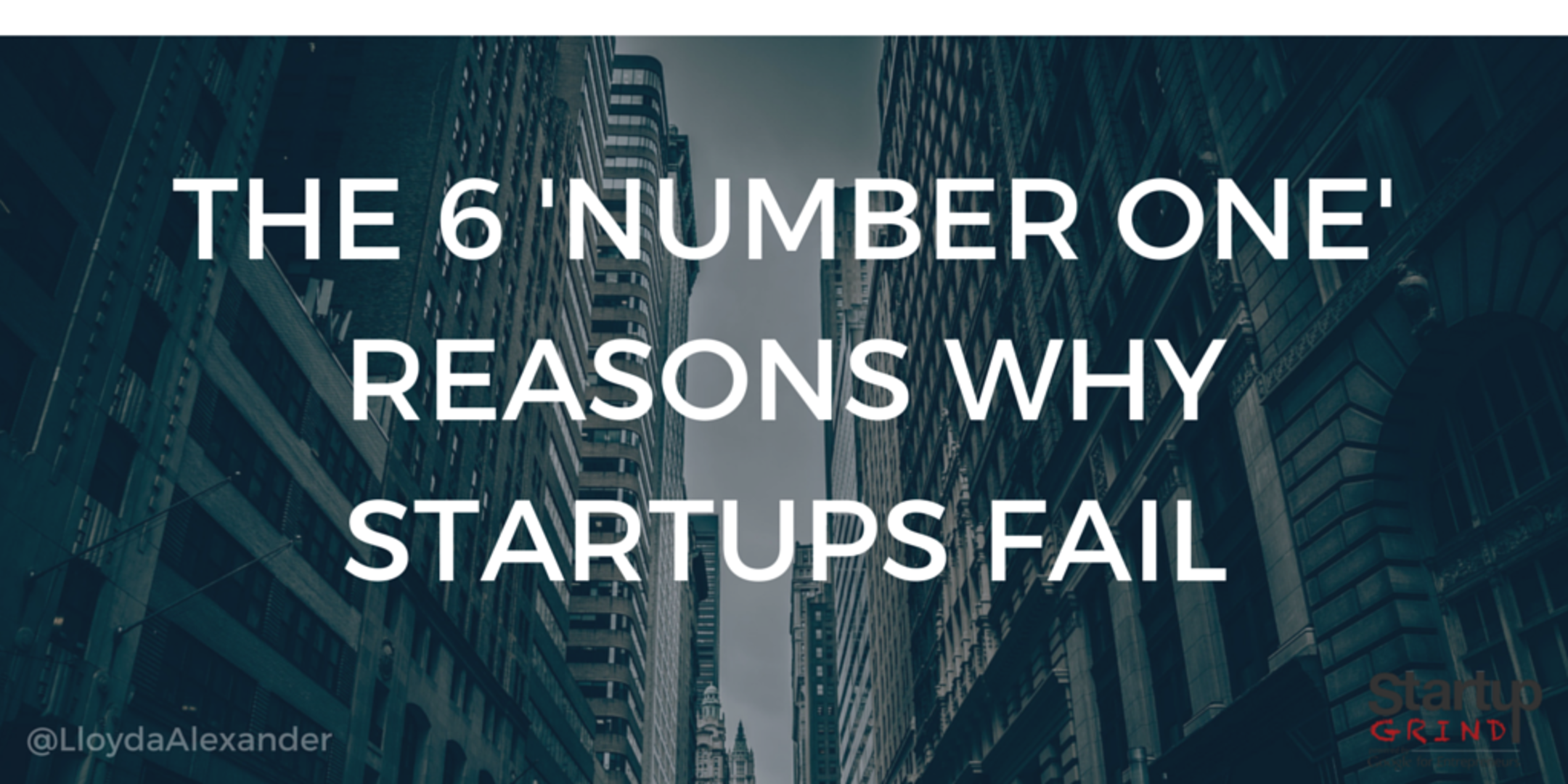 The 6 Number One Reasons Why Startups Fail Startup Grind The 6 Number One Reasons Why Startups Fail Startup Grind