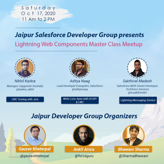 Trailblazer Community Groups Salesforce Developer Group, Jaipur, India