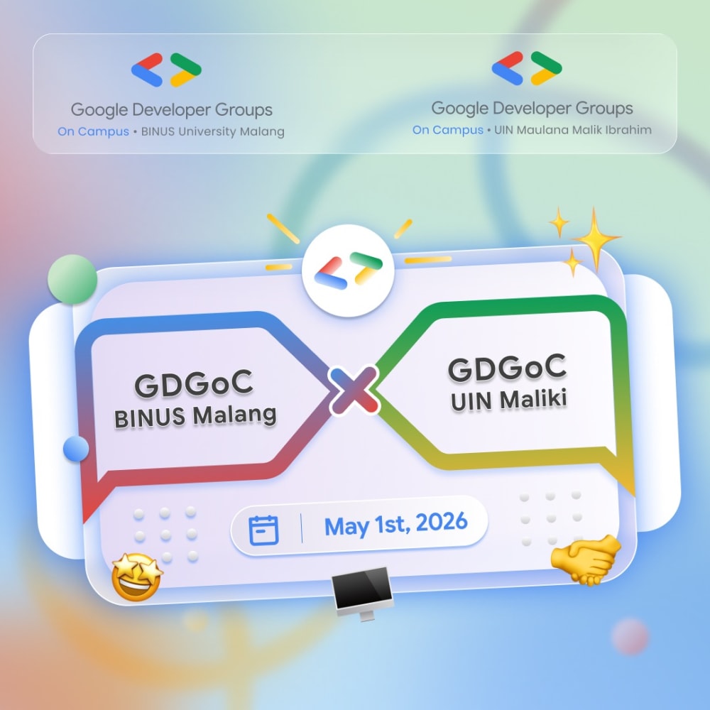 Google Developer Groups GDG on Campus BINUS University Malang- Malang ...