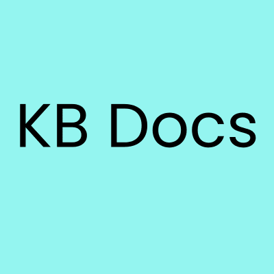 Knowledge Base Docs