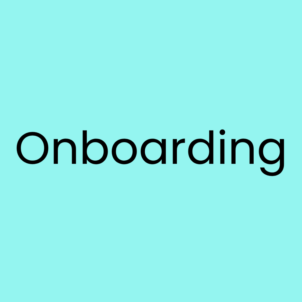 Onboarding