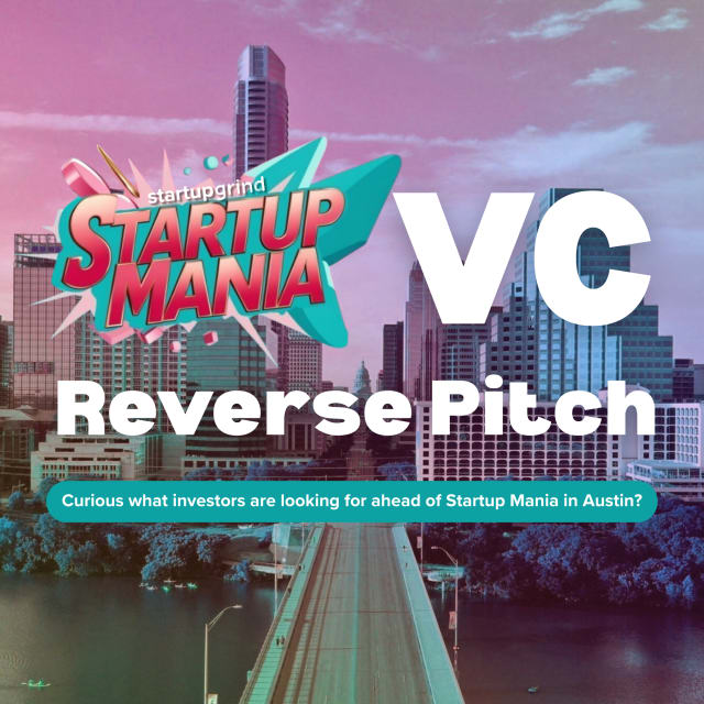 Startup Mania 2 VC Reverse Pitch