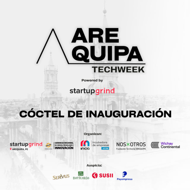 Cóctel Arequipa TechWeek