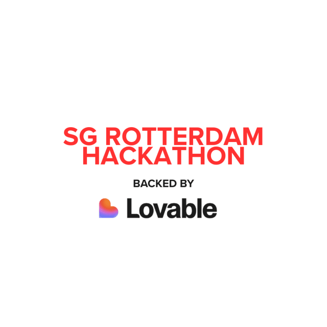 🚀 StartupGrind Rotterdam Hackathon - Backed by Lovable