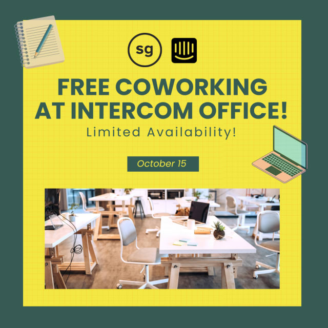 Free Community Coworking Day at Intercom
