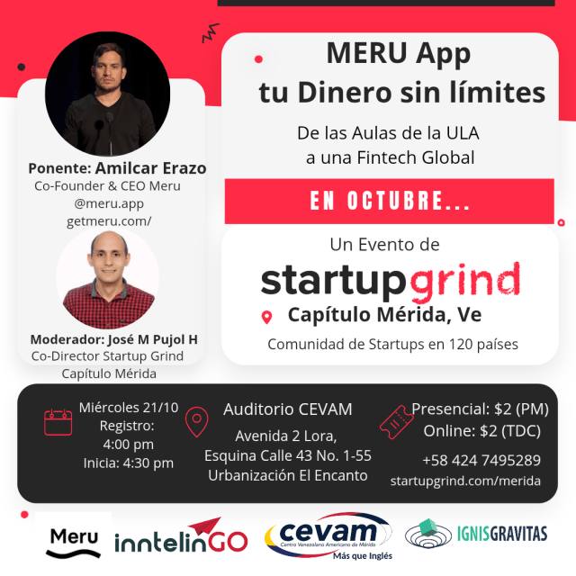 Fireside Chat con Amilcar Erazo: De las aulas de la ULA a una Fintech Global