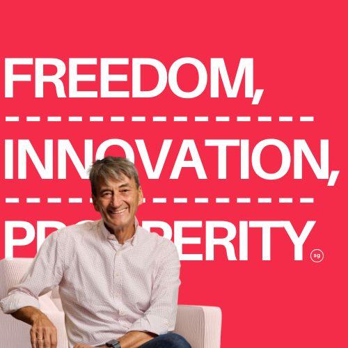 Freedom, Innovation, Prosperity: The Secrets of Success in the Digital Era