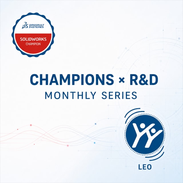 SOLIDWORKS Champions LIVE: AI Companions and R&D