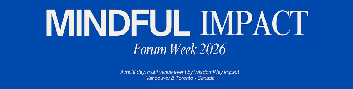 The Future of Wellbeing: AI, Community & Social Impact — official image from Wisdomway Impact, with The Dais (TMU) and GDG Toronto