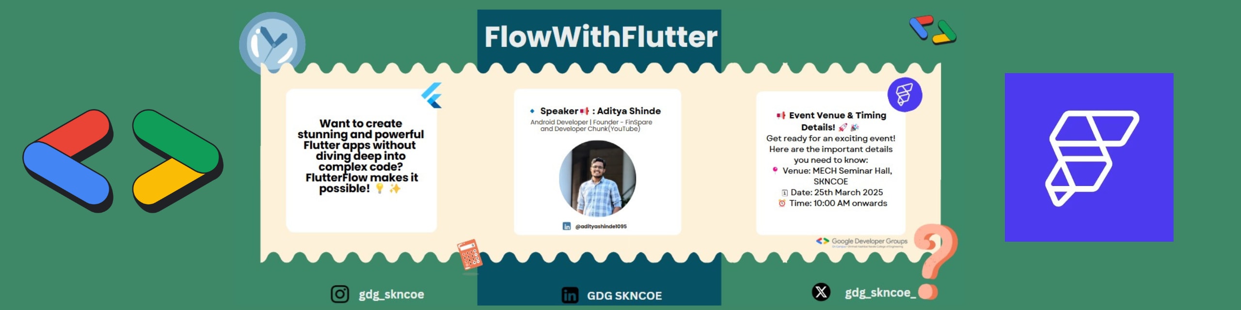 See FlutterFlow Masterclass: Build Flutter Apps Without Code! at Google ...