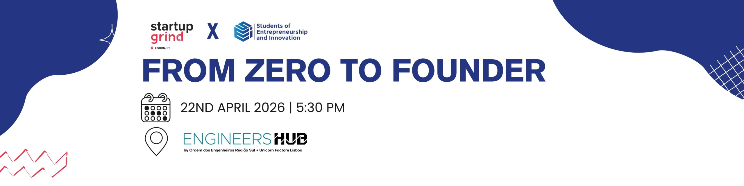 From Zero to Founder: SENTINNOV X Startup Grind, Lisbon