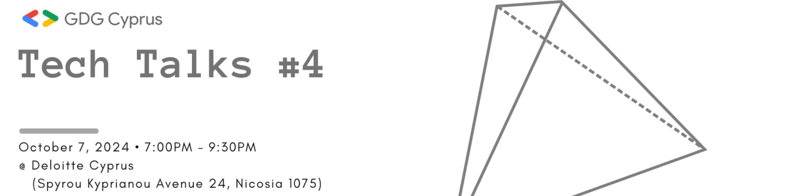 See Tech Talks #4 at Google Developer Groups GDG Cyprus