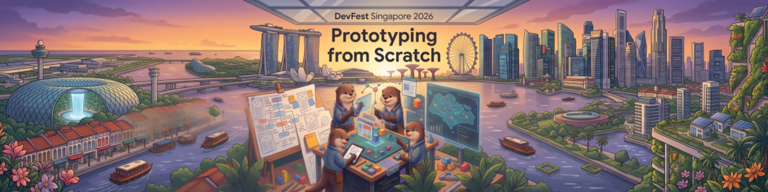 DevFest Singapore 2026: Prototyping from Scratch cover image