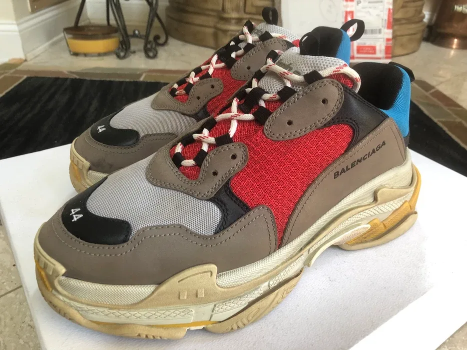 balenciaga triple s lego