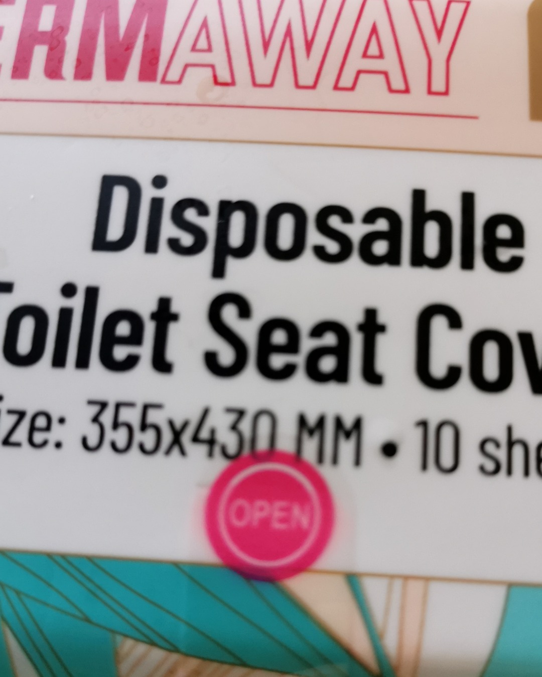 GermAway Flushable Toilet Seat Covers - Samplestore