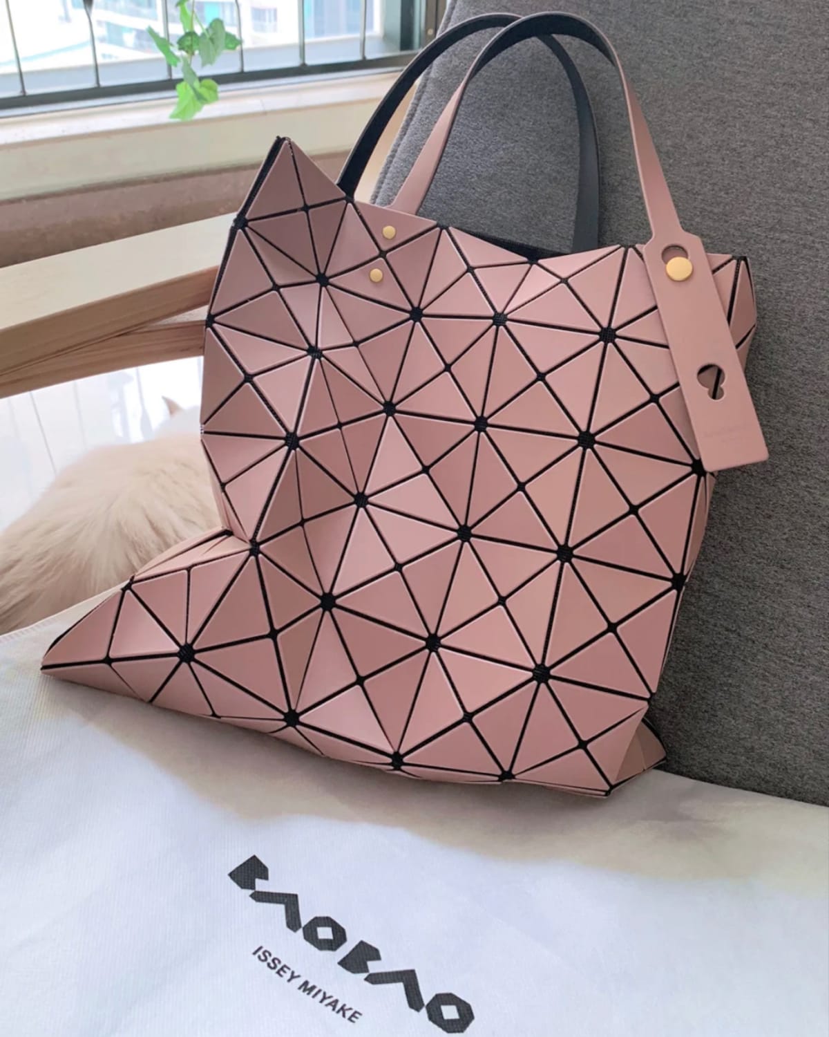 Limited Edition Pink Issey Miyake Bao Bao Shipped by vPost