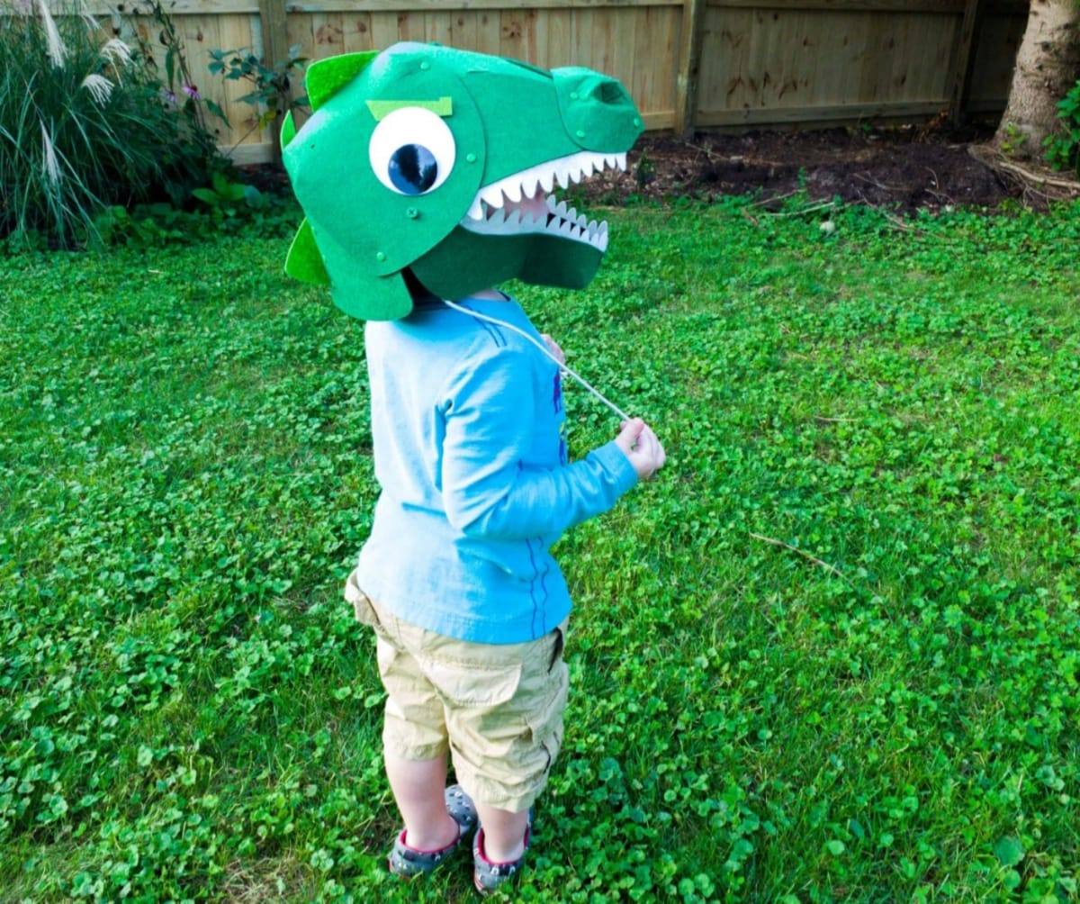 Chomping Mechanical Dinosaur Costume