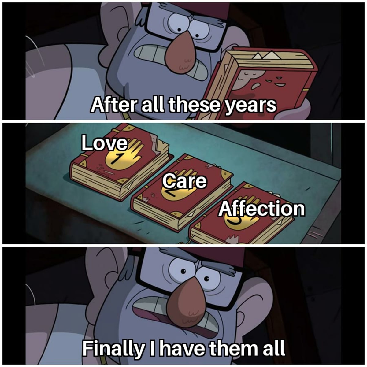 Finally I Have Them All