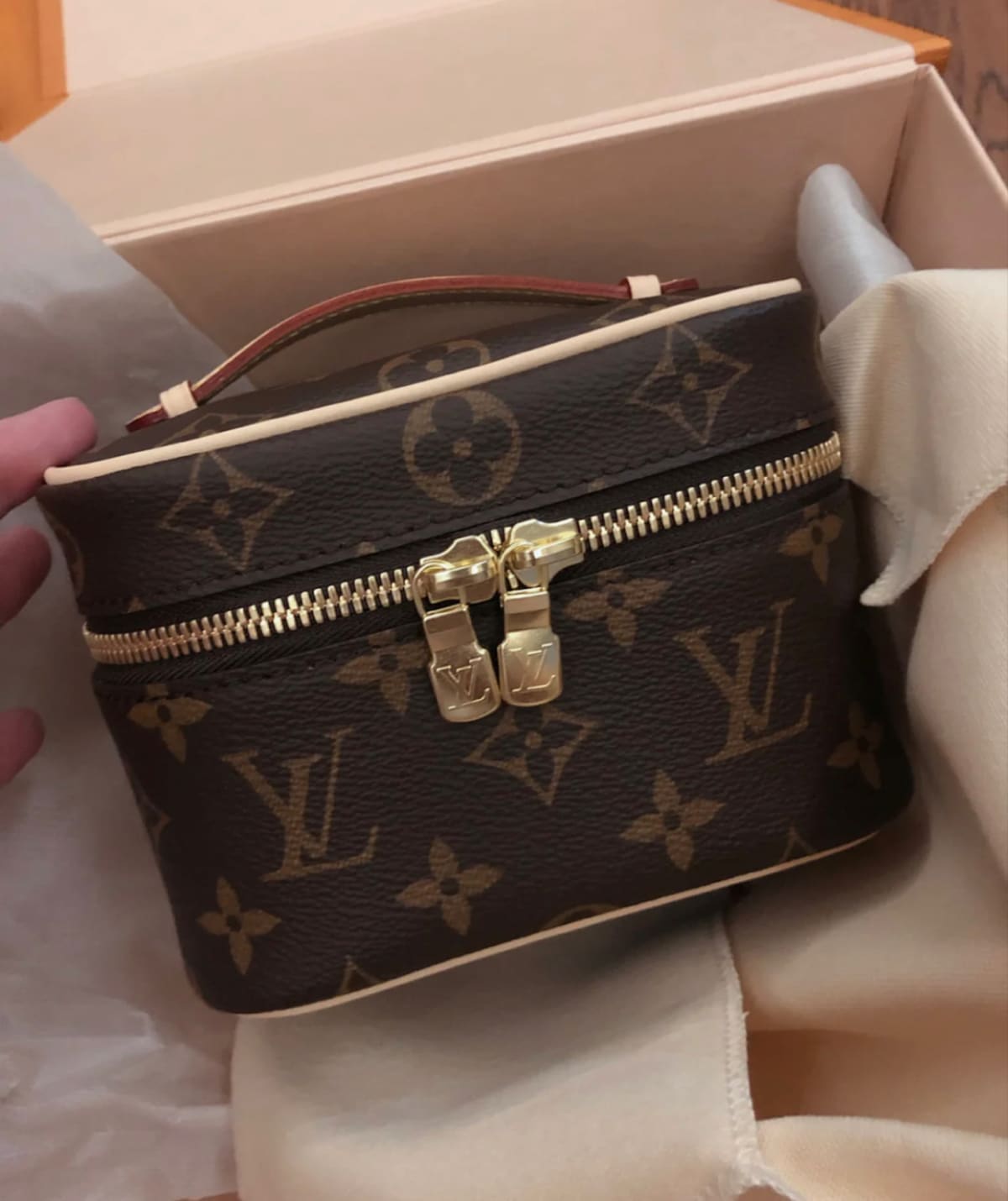 Bought this LV Nice Nano at Malaysia lv site. Been looking for this since  forever but it's always OO