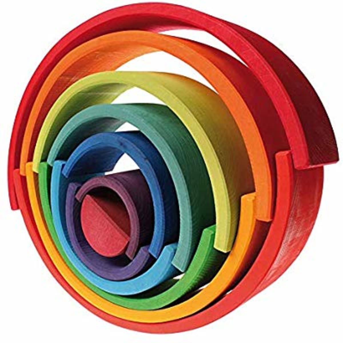 Wooden Rainbow Stack