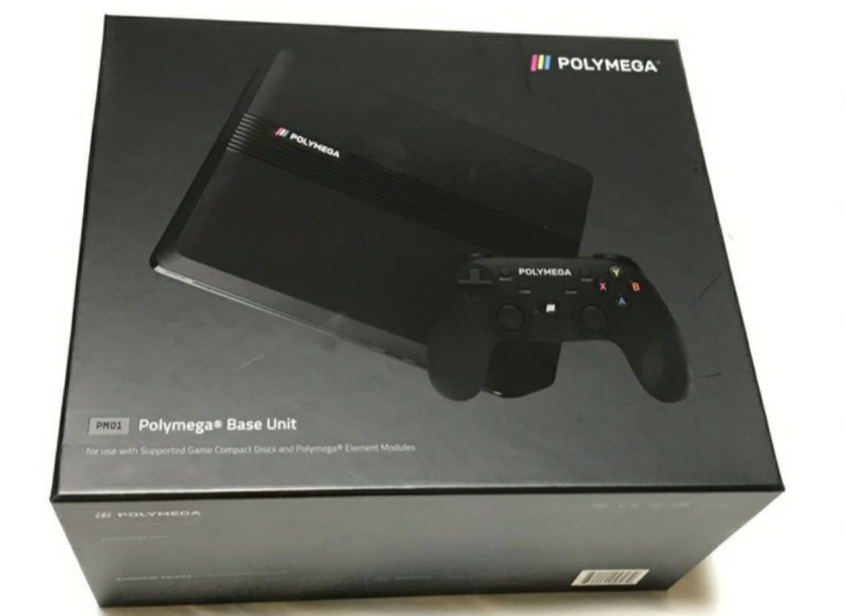 Polymega, Base Unit + Wireless Controller, Universal, Black, PM01