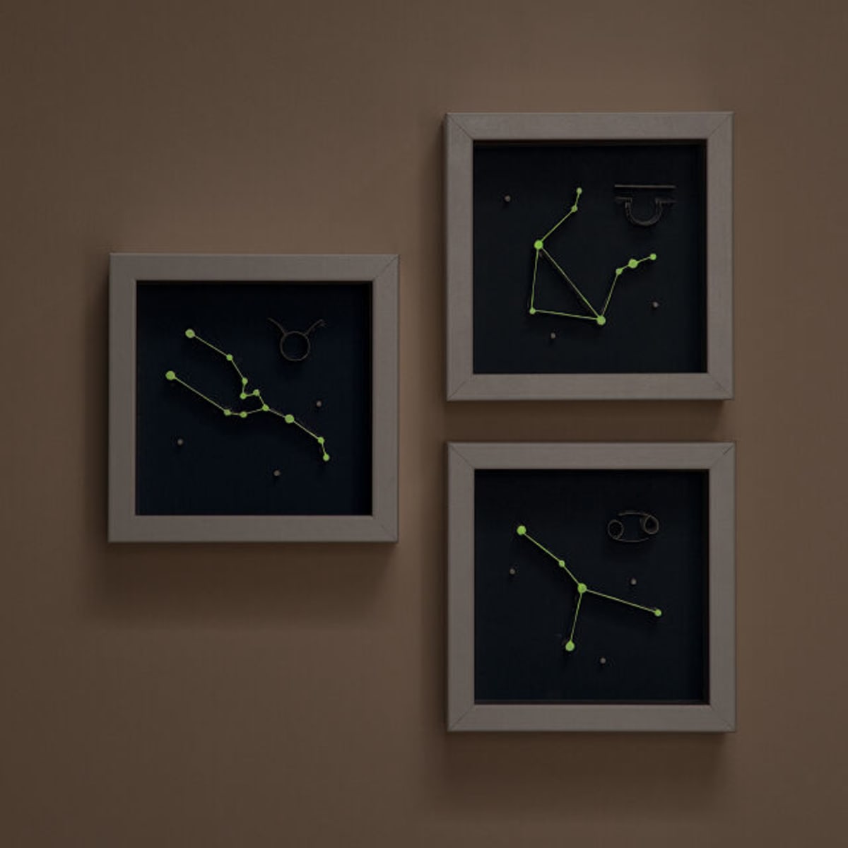 Glow in the Dark Zodiac Art