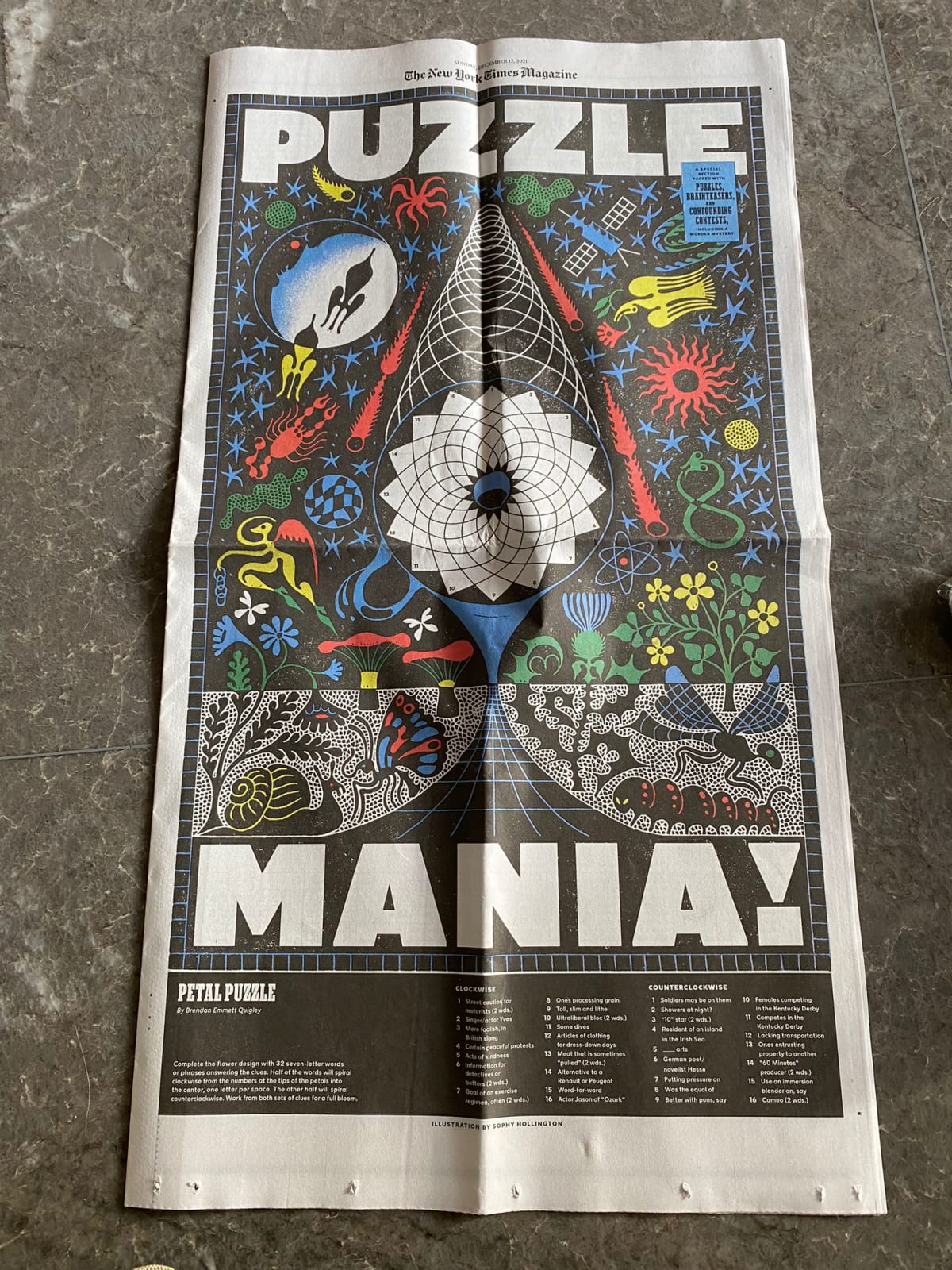 vPost helped me to get my hands on the elusive NYT annual mega puzzle