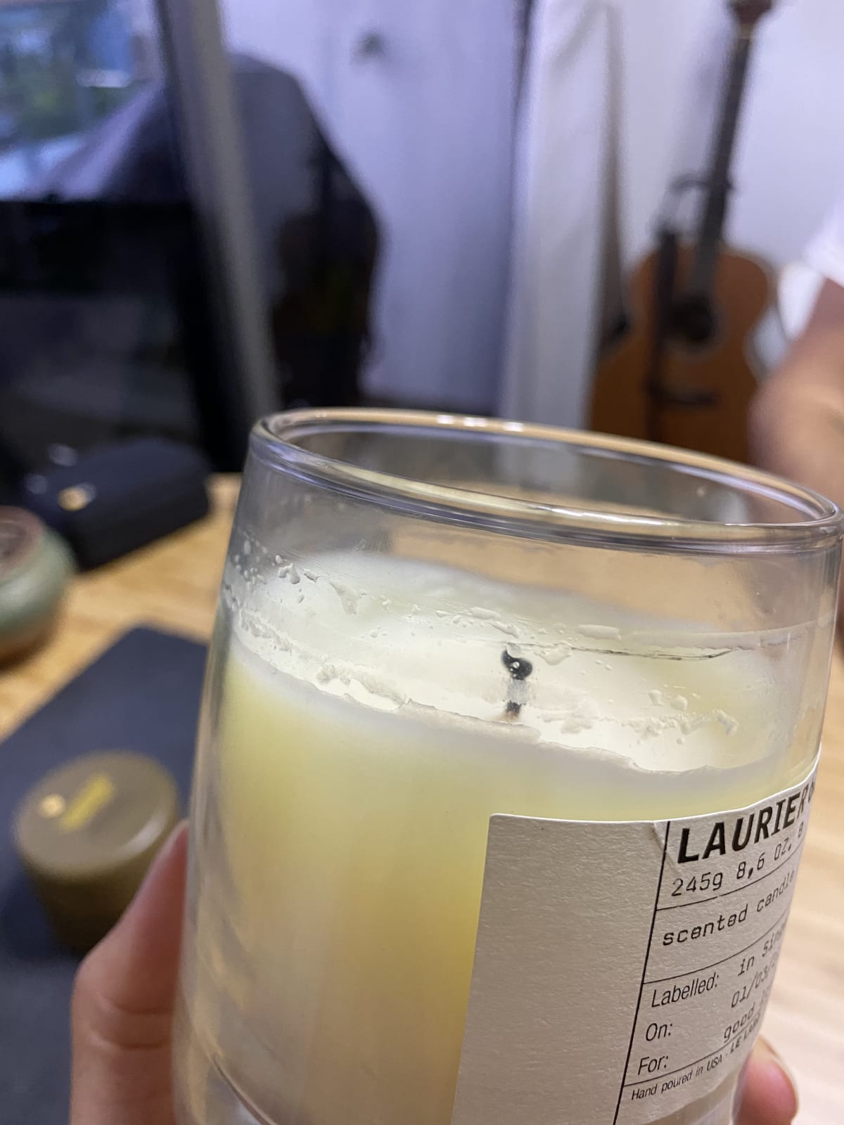 Le Labo candle from Selfridges.