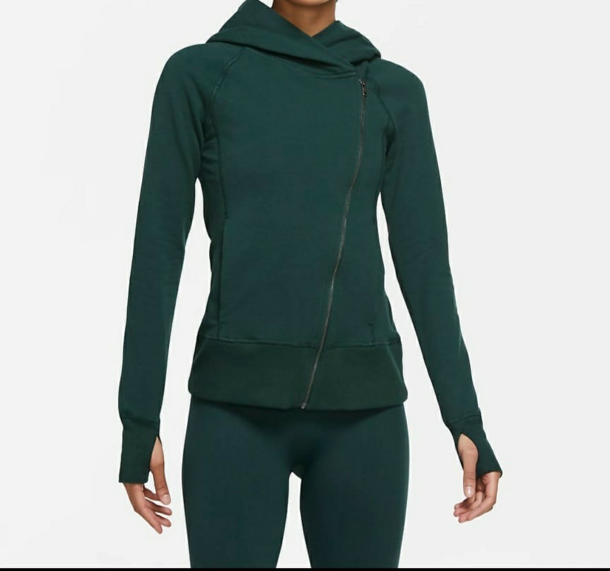 nike yoga full zip hoodie women's