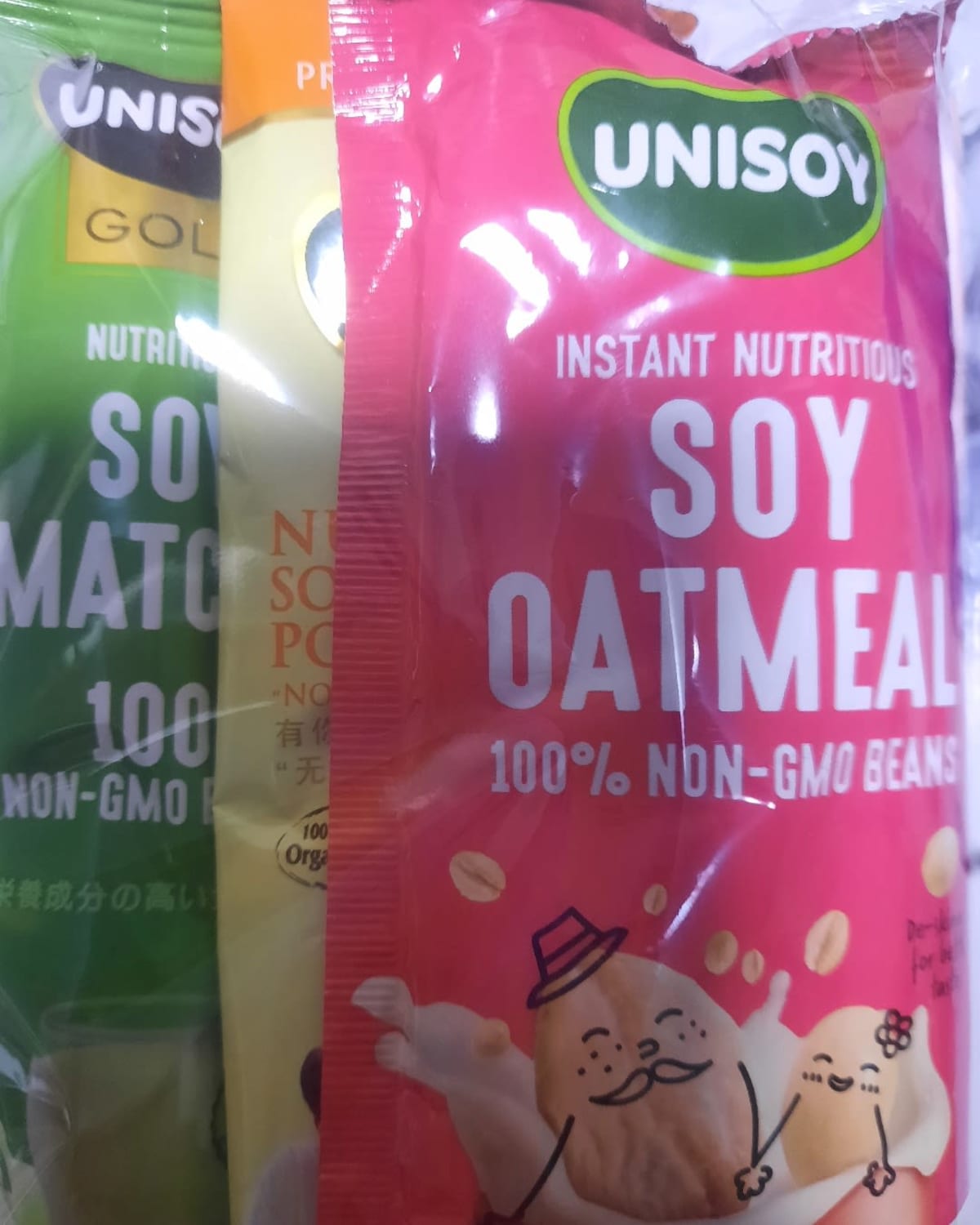 i like the taste of soy beans and this sample provided a variety of