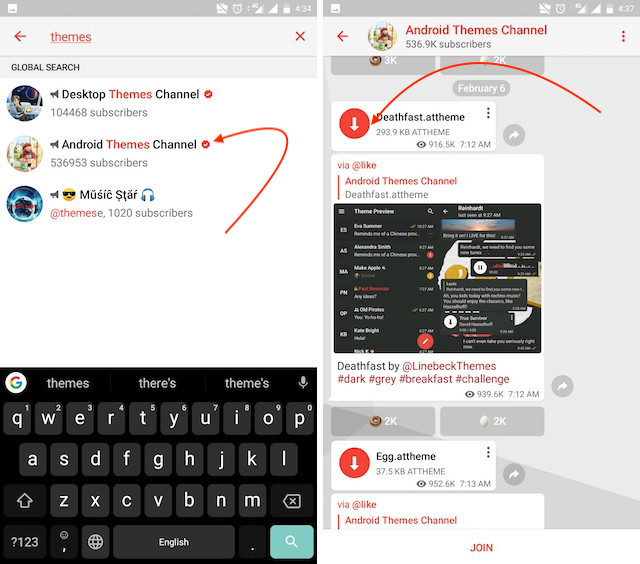 28 Trik Telegram Keren Yang Harus Anda Ketahui 27 4. Custom Theme Your Telegram 4b pn6pe5
