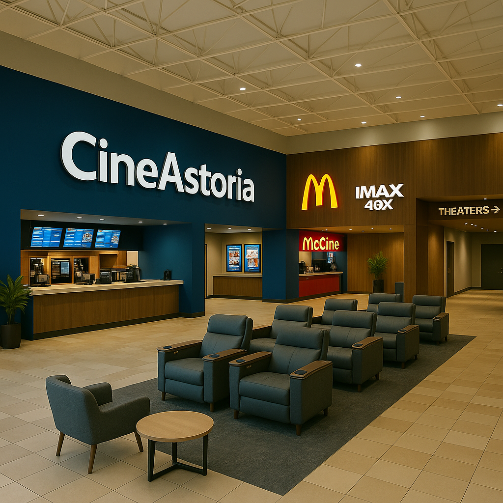 Diseño Vanguardista Lobby Cine Astoria