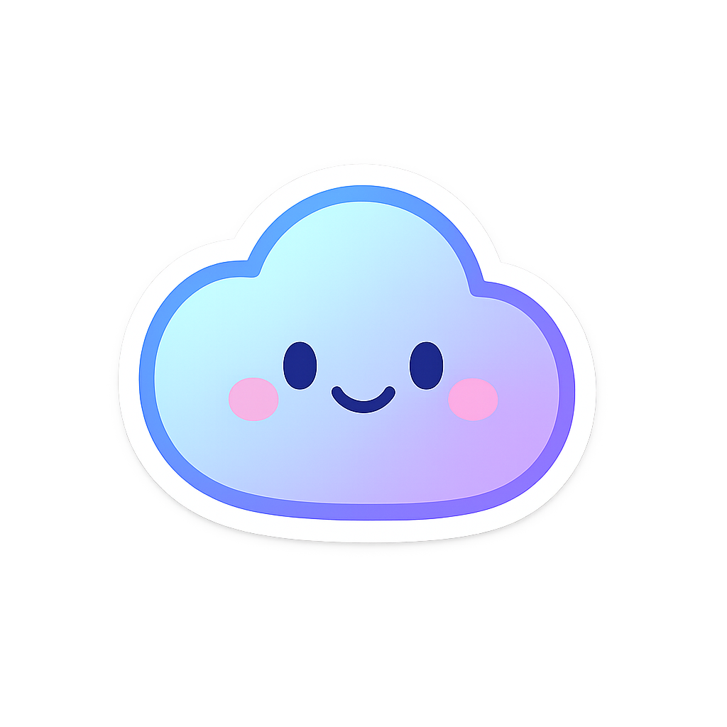 Logo de Rimind (nube sonriente)