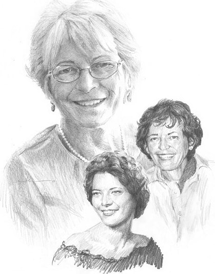 departed_mom_montage_pencil_portrait_mike_theuer