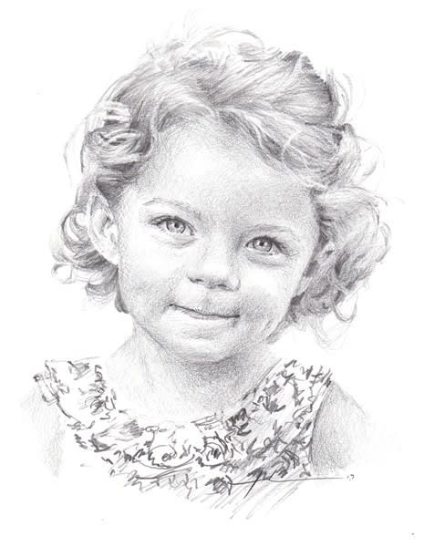 granddaughter_pencil_portrait_mike_theuer