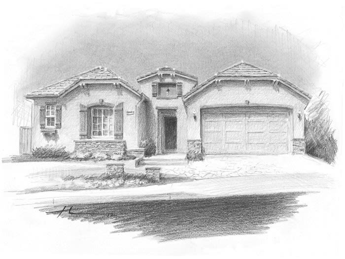 sunny house drawing mike_theuer