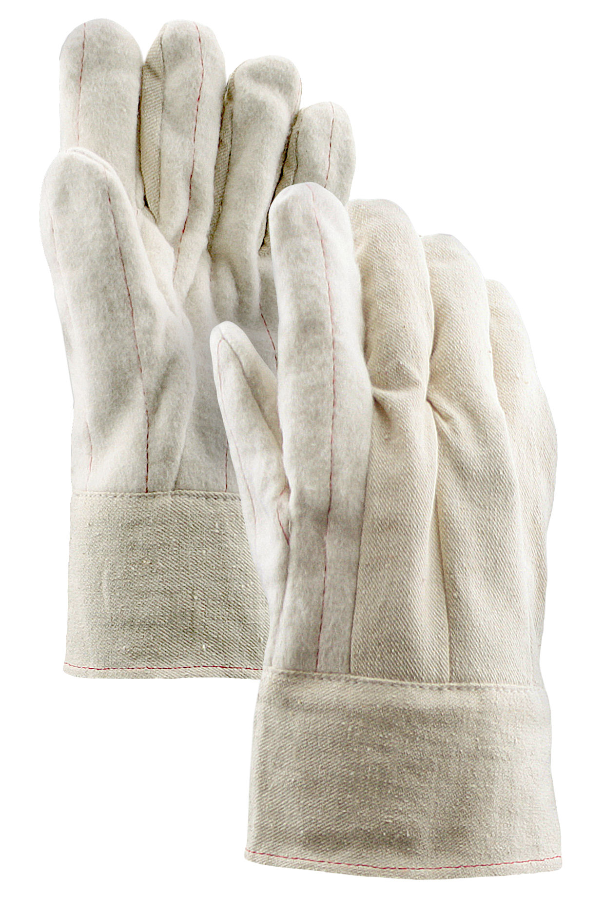 Stauffer Glove & Safety 1810NBTJ/10 - 18 oz. Cotton Double Palm