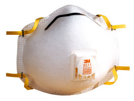 3M 8511/BX/VR - RESPIRATOR,DISPOSABLE - (Box of 10) | Stauffer Glove ...