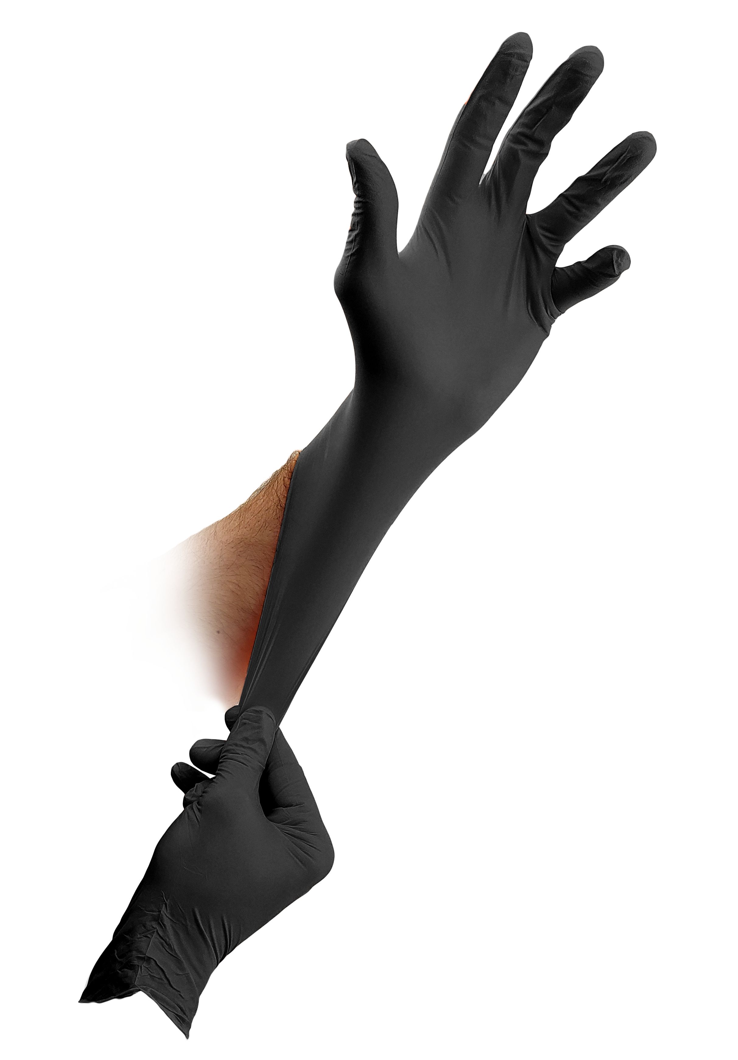 Stauffer Glove & Safety 7005PFBK L - Sense5 Black Disposable