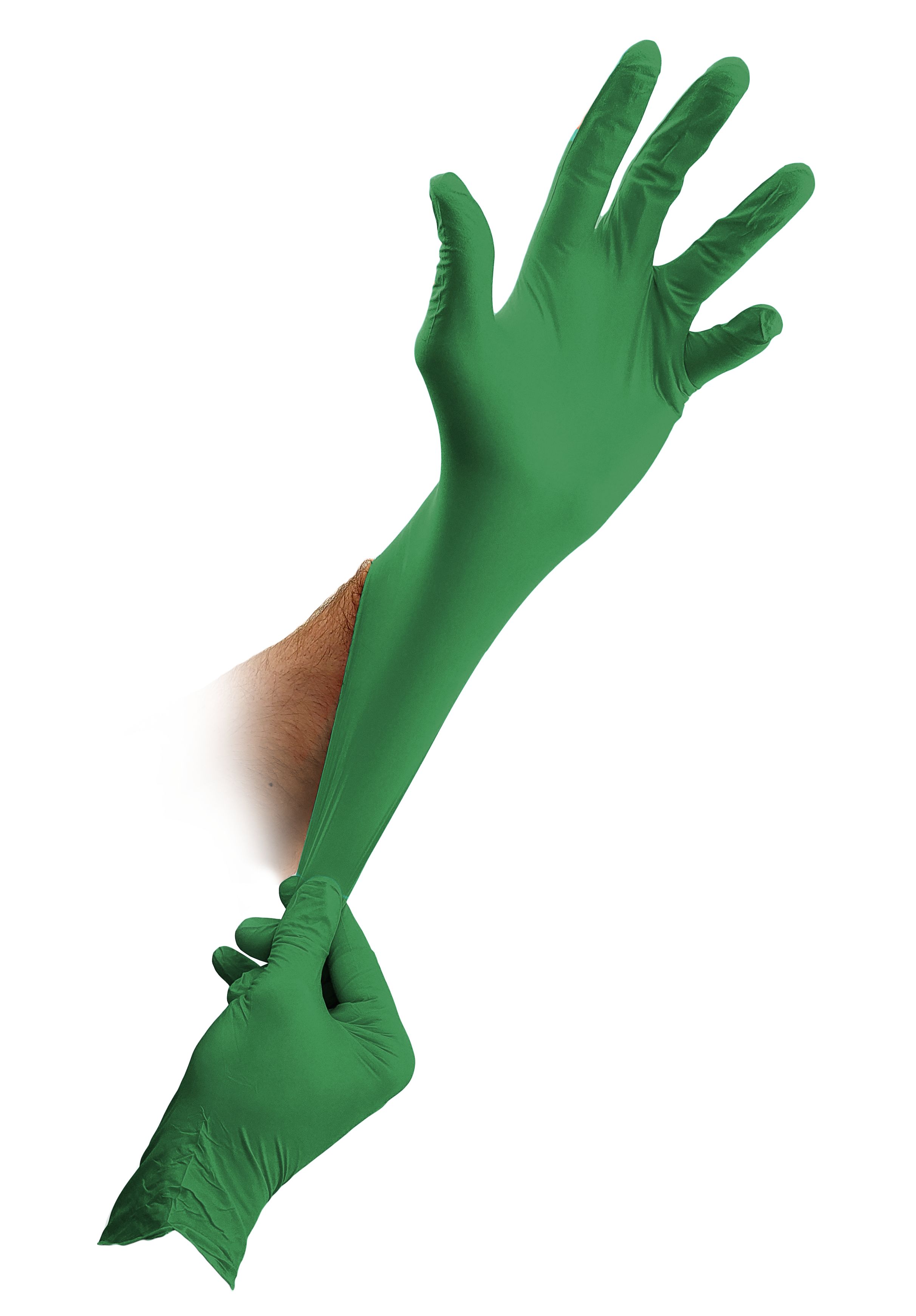 Stauffer Glove & Safety 7005PFGE L - Sense5 Green Disposable