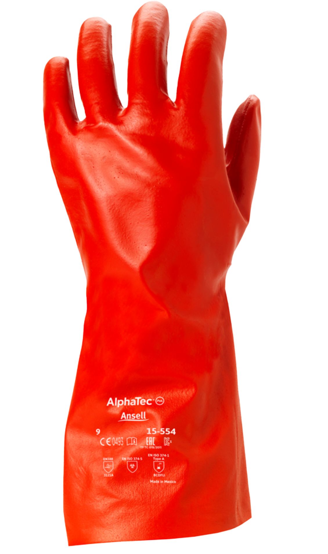 Ansell 15-554 9 - KSR PVA Chemical Resistant Gloves | Stauffer