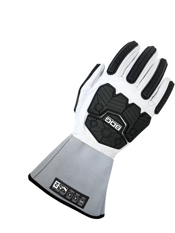 X-SITE 20-1-5005-M - Grain Goatskin Leather Gloves, Cut