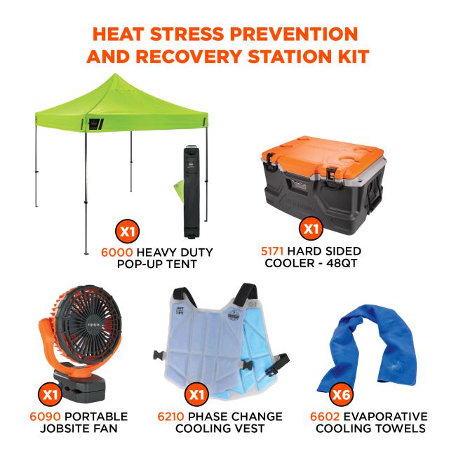 Ergodyne 12344 - Chill-Its Heat Stress Prevention & Recovery