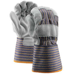 Leather Gloves with Gauntlet Cuff, Select Shoulder