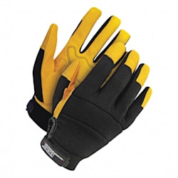 Grain Goatskin Mechanics Glove with Padded Palm